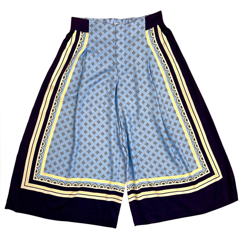 Maeve by Anthropologie Printed Pleated A-Line Culottes size Medium - Picture 4 of 10